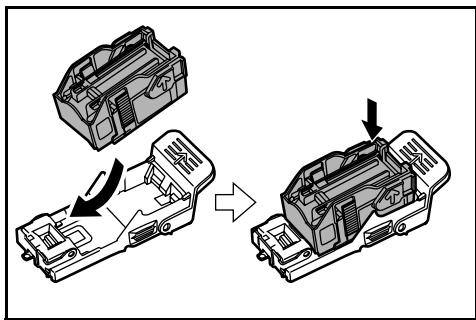 KYOCERA BF-720 - Nachfüllen der Heftklammermagazinhalterung A - 5