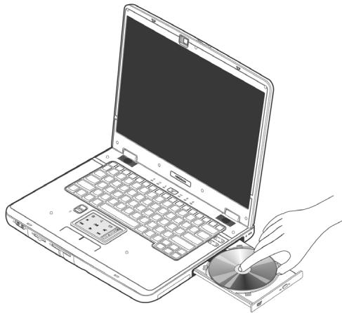 MEDION BDAWIM2040 - Chargement d'un DISQUE - 2
