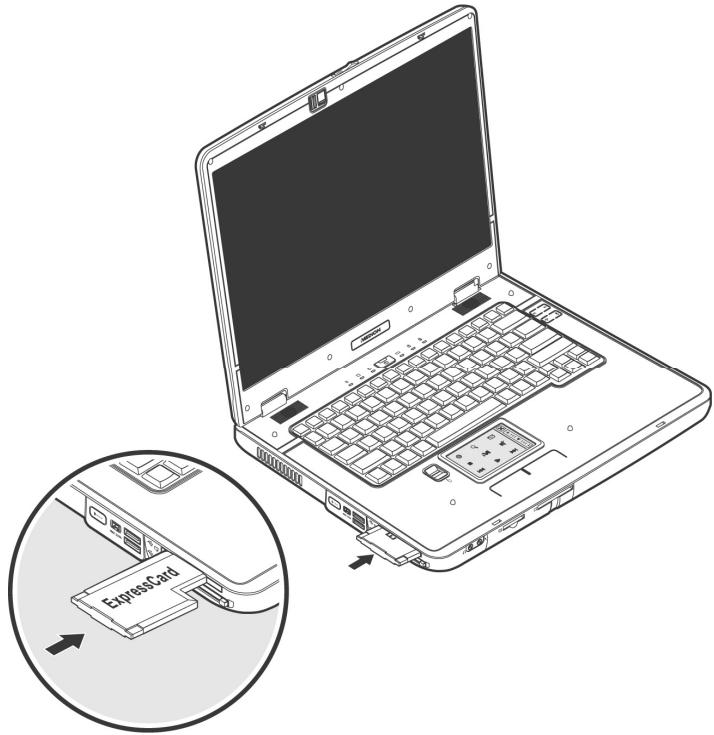 MEDION BDAWIM2040 - Installer la CARTE PCI express - 1