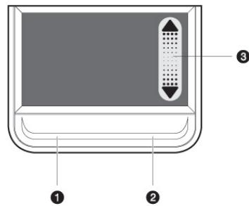 MEDION BDAWIM2050 - La SOURIS (touchpad) - 1