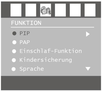MEDION LCD TV MD 30325 - Das PIP-MENU - 1