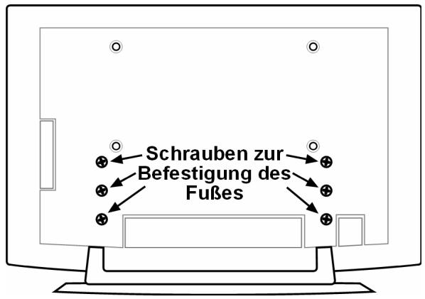 MEDION LCD TV MD 30325 - Fuß abnehmen - 1