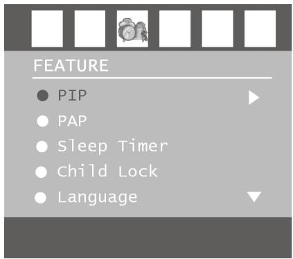 MEDION LCD TV MD 30325 - The PIP menu - 1