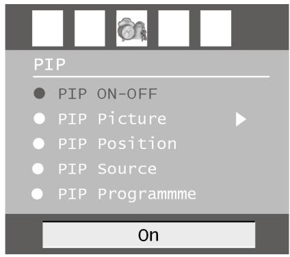 MEDION LCD TV MD 30325 - O menu PIP - 2