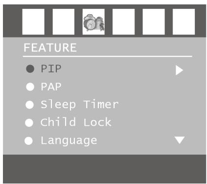 MEDION LCD TV MD 30325 - El menu PIP - 1