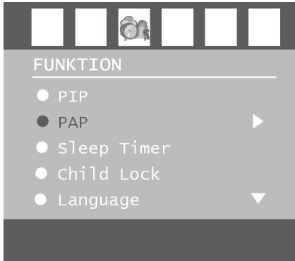 MEDION LCD TV MD 30325 - O menu PAP - 1