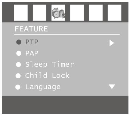 MEDION LCD TV MD 30325 - O menu PIP - 1