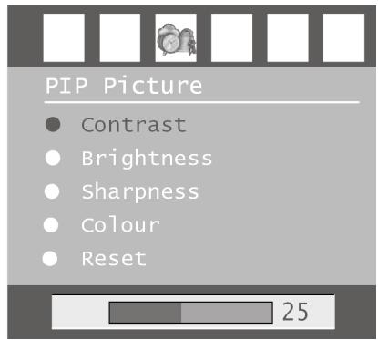 MEDION LCD TV MD 30325 - The PIP menu - 3