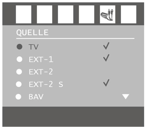 MEDION LCD TV MD 30325 - Menu QUELLE - 1