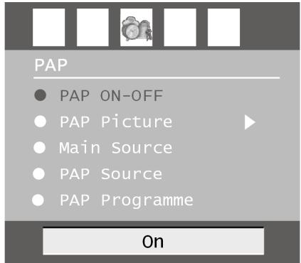 MEDION LCD TV MD 30325 - El menu PAP - 2
