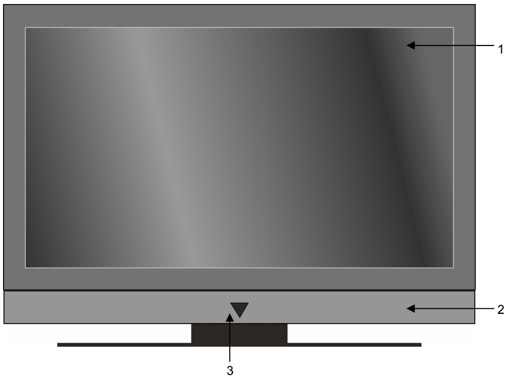 MEDION LIFE X15002 MD 30238 - Lato anteriore dell'apparecchio - 1