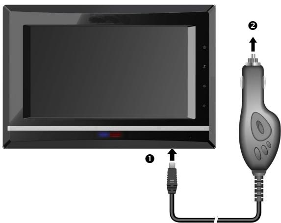 MEDION P4420 MD 96750 - Stromversorgung über Autoadapter - 1