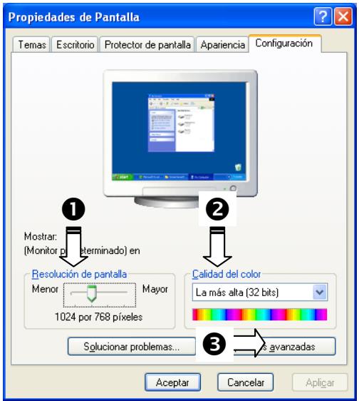 MEDION MD 20121 - Windows XP: Propiedades de pantalla - 1