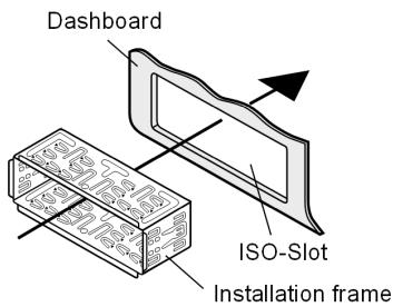 MEDION MD 82309 - Assembling the mounting frame - 3