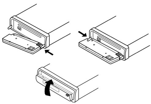 MEDION MD 82309 - Nasazení ovládacího panelu - 1
