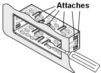 MEDION MD 82309 - Installer le support de montage - 3
