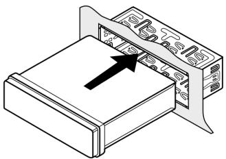 MEDION MD 82309 - Autoradio einsetzen - 1
