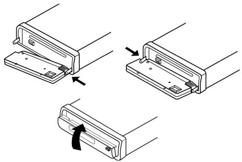 MEDION MD 82309 - Mettre le panneau de commande en place - 1