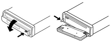 MEDION MD 82309 - Bedieningspaneel verwijdermen - 1