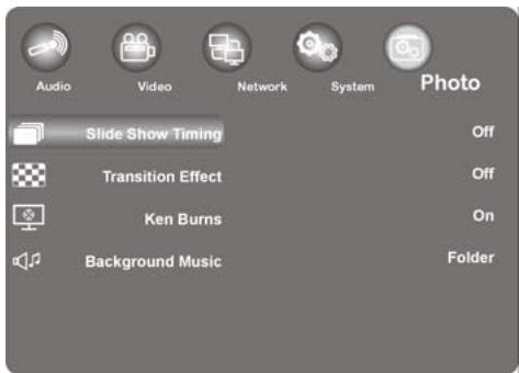 MEDION E85015 MD 86162 - "Photo" menu - 1
