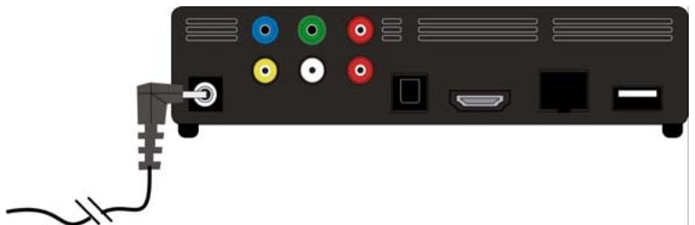 MEDION E85015 MD 86162 - Raccordement du bloc d'alimentation - 1