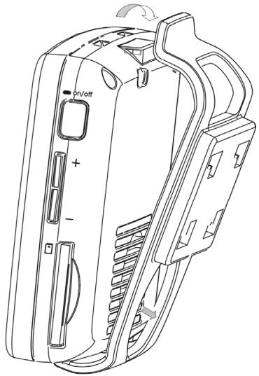 MEDION GOPAL-E3132-M20-MD-97503 - Attaching the Navigation System - 1
