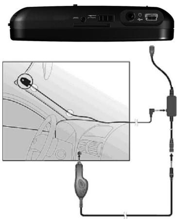 MEDION GOPAL-E3132-M20-MD-97503 - Installing the External TMC Receiver - 1