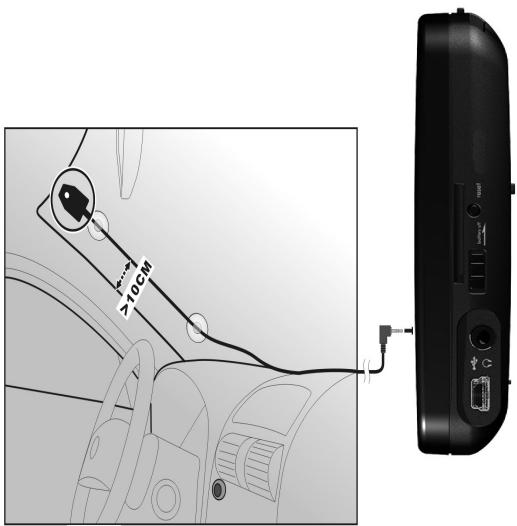 MEDION GOPAL-E3132-M20-MD-97503 - Connecting the TMC Angled Aerial - 1