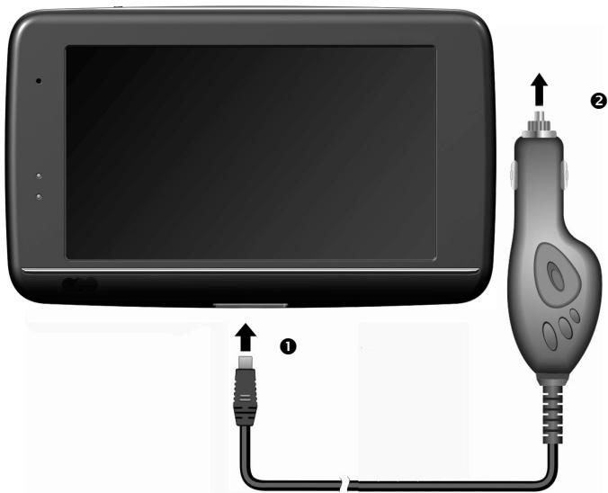 MEDION GOPAL-E4245-M20-MD-97621 - Stromversorgung über Autoadapter - 1