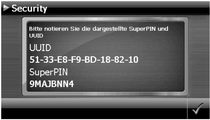 MEDION GOPAL-P4445-M20-MD-97507 - SuperPIN und UUID - 1