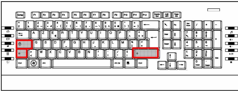 MEDION LIFE E81010 MD 85877 - Die Umschalt- und Feststelltaste - 1