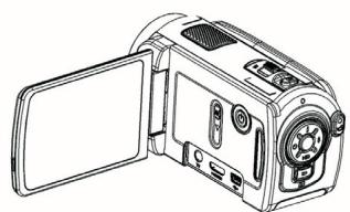 MEDION LIFE P47005 MD 85908 - Allumer et éteindre le caméscope - 1