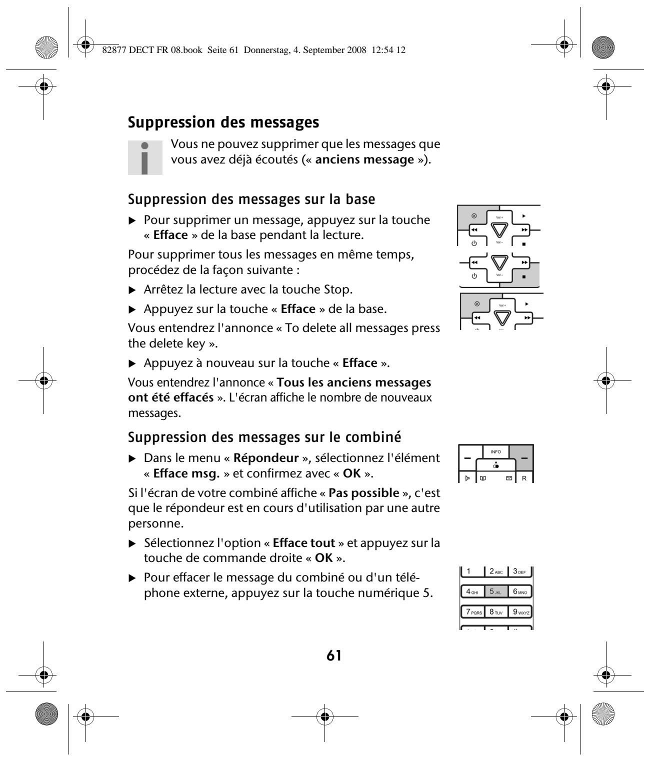 MEDION LIFE S63006 MD 82877 - Allumer le répondeur à partir d'un téléphone externe - 2