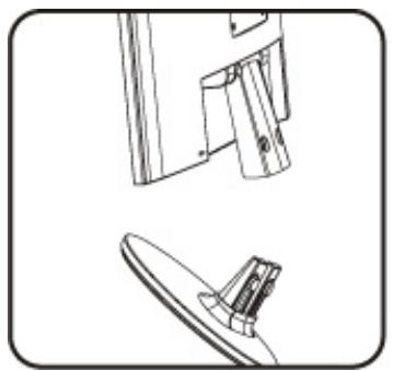 MEDION MD 30217 - Fixation du PIED de moniteur - 1