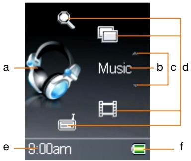 MEDION MD 81449 - Écran menu principal - 1
