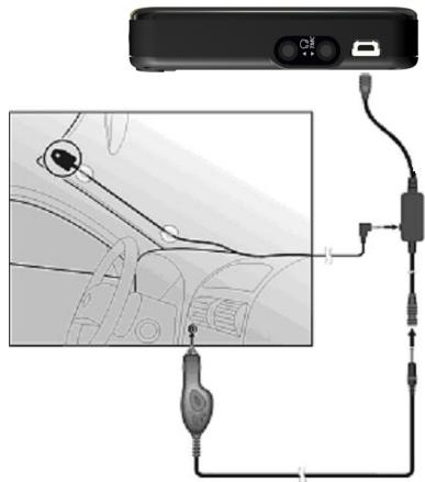 MEDION GOPAL E3115 M5 MD 96386 - Anschluss eines externen TMC-Empfängers - 1