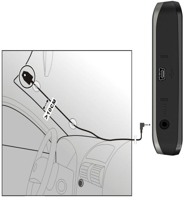 MEDION GOPAL E3230 M20 MD 97053 - Raccorder une antenne FM externe (en option) - 1
