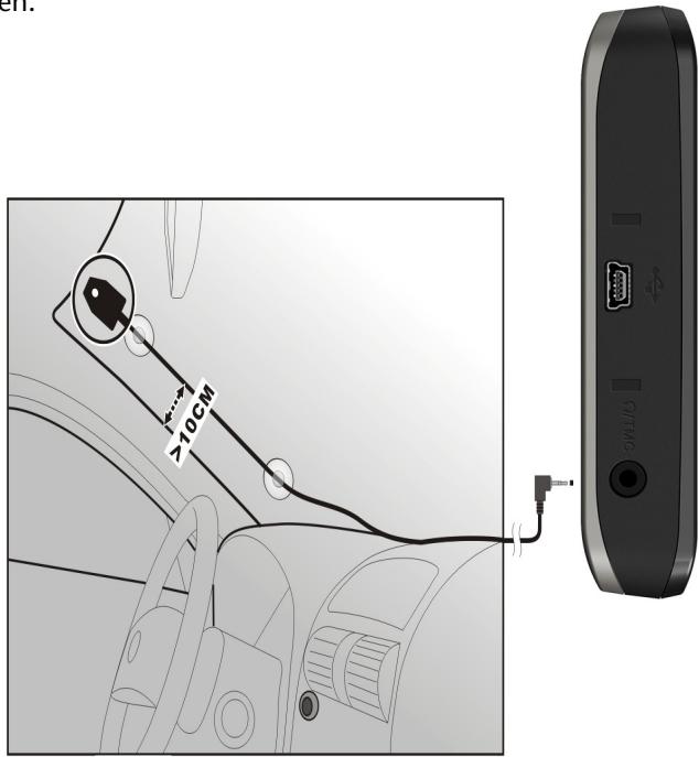 MEDION GOPAL E3230 M20 MD 97053 - Anschluss einer externen Wurfantenne (optional) - 1