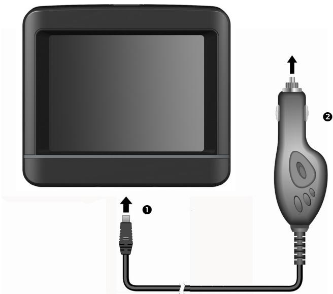 MEDION GOPAL E3230 M20 MD 97053 - Stromversorgung über Autoadapter - 1