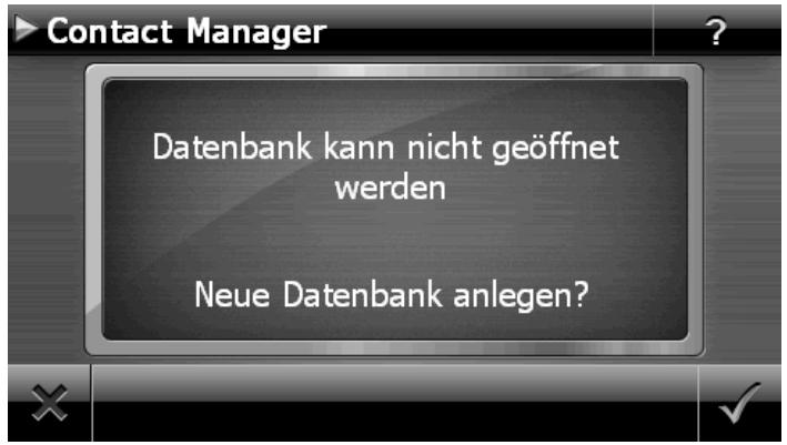 MEDION GOPAL E4245 M20 MD 97807 - Kontakt-Datenbank erstellen - 2