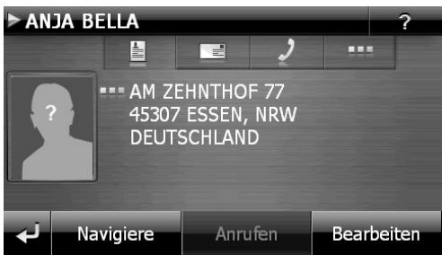 MEDION GOPAL E4245 M20 MD 97807 - Anlagen und Bearbeiten von Kontakten - 4