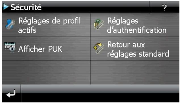 MEDION GOPAL E4445 M20 MD 97732 - Effectuer des réglages ultérieurs - 1