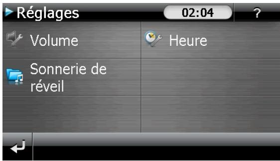 MEDION GOPAL E4445 M20 MD 97732 - Réglage de l'heure du système - 1