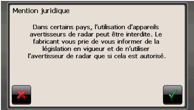 MEDION GOPAL P4420 M5 MD 97277 - Informations relatives à la surveillance du trafic - 1
