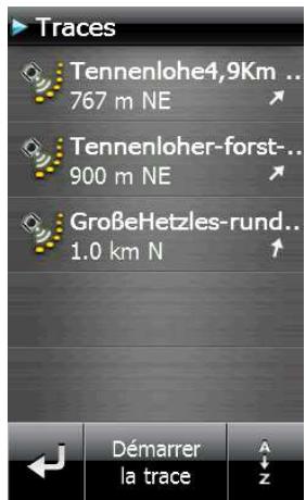 MEDION GOPAL S3857 M80 MD97851 - Sélectionner une trace pour la navigation - 1