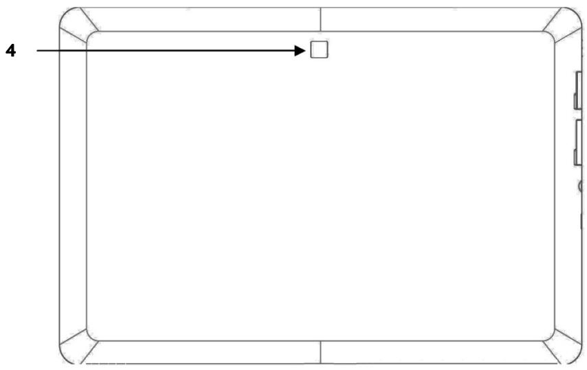MEDION LIFETAB P9514 MD 99000 - Achterkant - 1