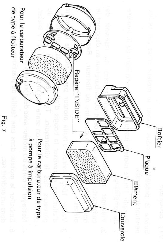 KAWASAKI FA130 - Nettoyage de I'element du filtré à air - 1