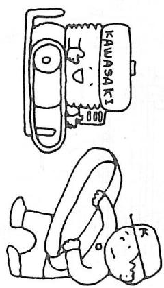 KAWASAKI FA210 - FOR SAFE OPERATION - 1