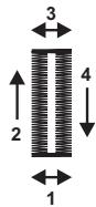 PFAFF 1070S - Blindstich: - 6