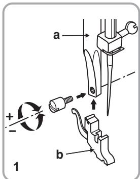 PFAFF 1070S - Attaching the Presser Foot Shank - 1